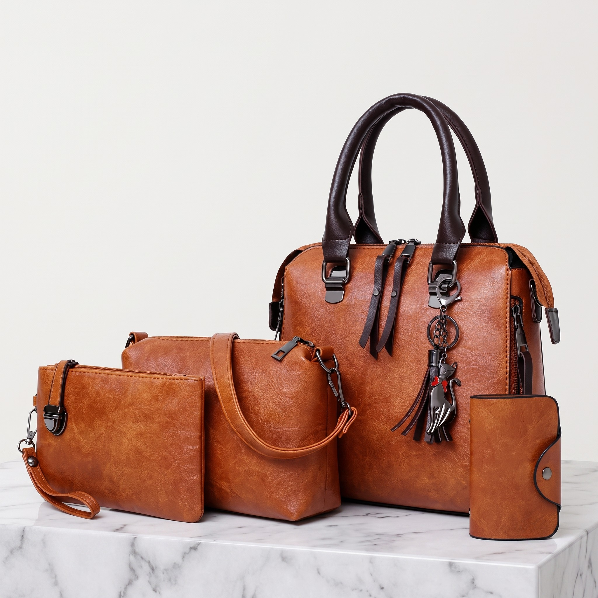 Colección Elegancia Satchel - Compra 1 y Llévate 4